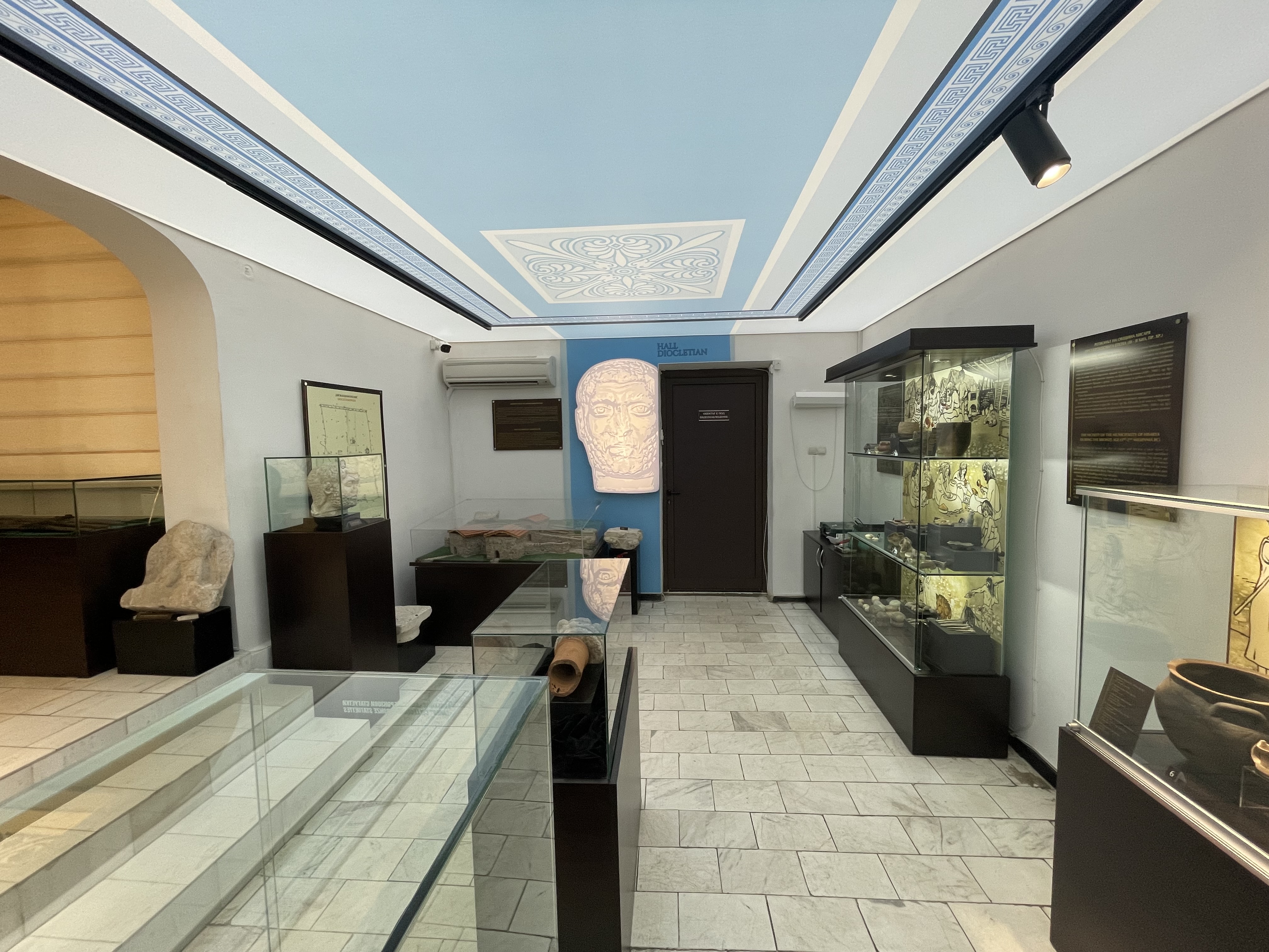 Опънати тавани в Археологически музей Хисаря